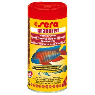 SERA Granured toit lihatoidulistele kaladele 250 ml