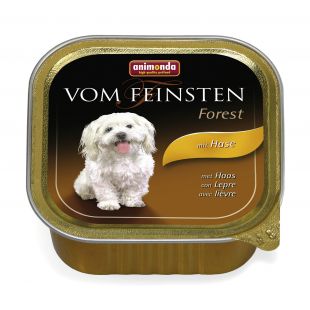 ANIMONDA Vom feinsten Forest консервированный корм для взрослых собак, с крольчатиной 150 г