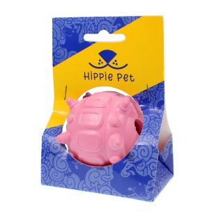 HIPPIE PET Mänguasi koertele, pall pruunikas, 7,5 cm