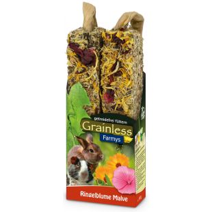 JR FARM пищевая добавка-лакомство для грызунов с цветками календулы, 140 г
