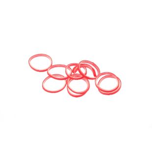 LAINEE 100tk lateks-elastsed kummid 100 tk, 8 mm, punased