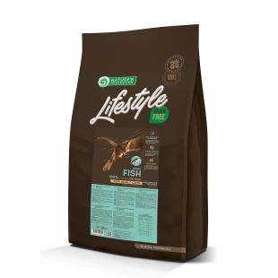 NATURE'S PROTECTION LIFESTYLE сухой беззерновой корм для взрослых кошек, с белой рыбой 7 кг