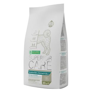 NATURE'S PROTECTION SUPERIOR CARE kuivtoit tundliku naha ja seedimisega täiskasvanud koertele, kõikidele tõugudele, lambalihaga 10 kg