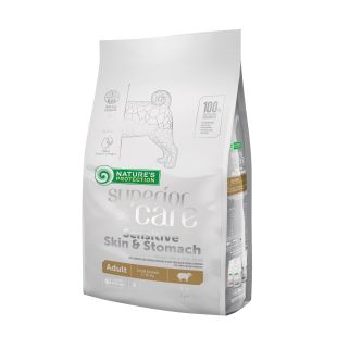 NATURE'S PROTECTION SUPERIOR CARE kuivtoit tundliku naha ja seedimisega täiskasvanud koertele, kõikidele tõugudele, lambalihaga 1,5kg