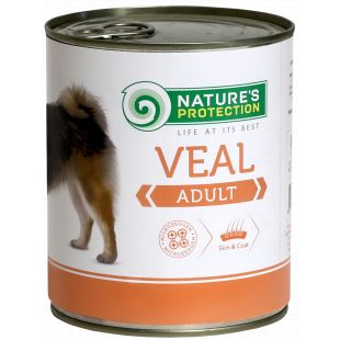 NATURE'S PROTECTION Adult Veal Консервы для взрослых собак 800 г