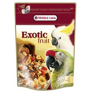 VERSELE LAGA Exotic Fruit корм с фруктами для крупных попугаев 600 г