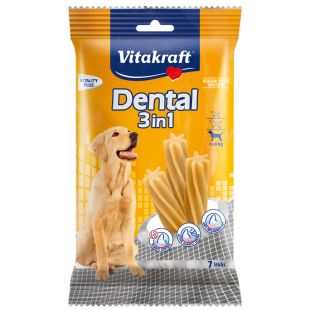 VITAKRAFT Dental 3in1 Medium närimispulgad 180g