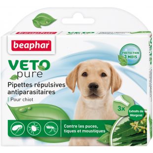 BEAPHAR VETO PURE kirbutilgad kutsikatele 3 tk. x 3