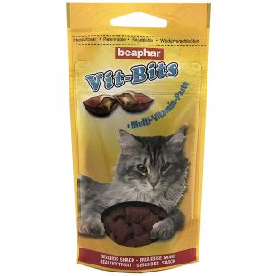 BEAPHAR Vit-bits cat multi-vitamin лакомства - подушки 35 г
