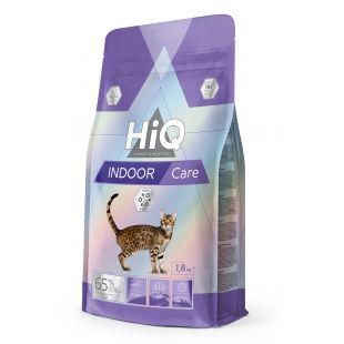 HIQ сухой корм для взрослых кошек, с мясом домашней птицы 1.8 кг