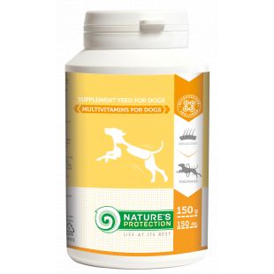 NATURE'S PROTECTION Multivitamins, täiendsööt koertele 150 g