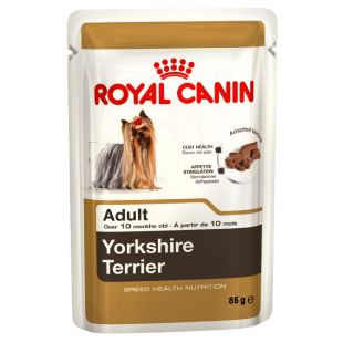 ROYAL CANIN Yorkshire консервированный корм для взрослых собак 85 г x 12