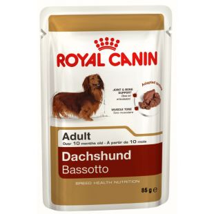ROYAL CANIN Dachshund, konservsööt täiskasvanud koertele 85 g x 12