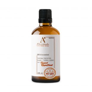 A'SCENTUALS Insect repellent смесь эфирных масел 100 мл, с капельным дозатором