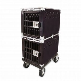 HYDROGROOM 200 Crate, клетка для животных двойная Фиолетовое мерцание