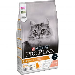 PRO PLAN OPTIDERMA сухой корм для взрослых кошек, с лососем 1.5 кг