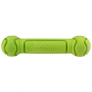 GIGWI Игрушка для собак Гантель зеленого цвета