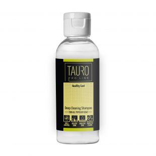 TAURO PRO LINE Healthy Coat, глубоко очищающий шампунь для собак и кошек 65 мл
