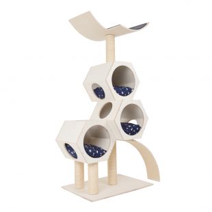 P.LOUNGE Puidust kraapimispost 78x58x173 cm