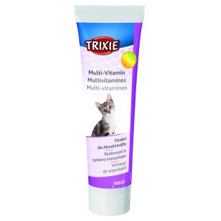 TRIXIE Пищевая добавка для котят – мультивитаминная паста 100 г