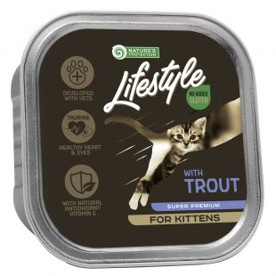 NATURE'S PROTECTION LIFESTYLE konservsööt noortele kassidele forelliga 85 g