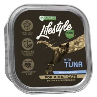 NATURE'S PROTECTION LIFESTYLE konservsööt täiskasvanud kassidele tuunikalaga 85 g
