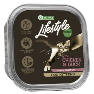 NATURE'S PROTECTION LIFESTYLE konservsööt noortele kassidele kana- ja pardilihaga 85 g