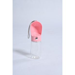 MISOKO veepudel koertele, plastik, 380 ml rossa