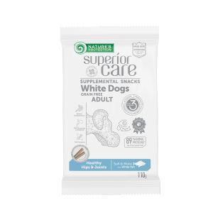 NATURE'S PROTECTION SUPERIOR CARE teraviljavaba söödalisand – maius täiskasvanud koertele, valge kalaga 110 g