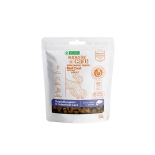 NATURE'S PROTECTION SUPERIOR CARE teraviljavaba söödalisand – maius kõigi tõugude punase karvkattega koertele, lõhega 150 g