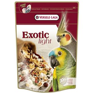 VERSELE LAGA Prestige Premium Exotic Light корм с фруктами и зернами для попугаев 750 г