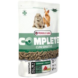 VERSELE LAGA Complete Cuni Sensitive - täissööt kääbusküülikutele 500 g