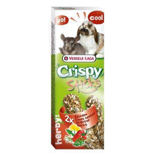 VERSELE LAGA Crispy Sticks лаокмства с травами для кроликов и шиншилл 2 шт.