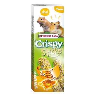 VERSELE LAGA Crispy Sticks meega - hamstritele ja liivahiirtele 2 tk