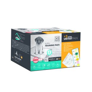 M-PETS Одноразовые пеленки для домашних животных 60х60 см, 50 + 2 шт.