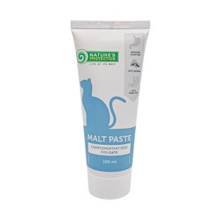 NATURE'S PROTECTION Malt paste kassipasta soodustab karvade eemaldamist kassi seedetraktist 100ml
