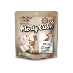 NATURAL KITTY Koerte ja kasside maiustus, aurutatud kanaliha 60 g
