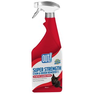 OUT! Cat lõhna- ja plekieemalduspihusti, 500 ml