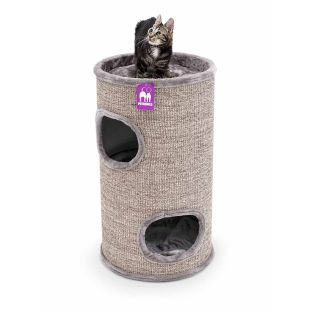 PETREBELS Когтеточка 45x45x80 cм, коричневая