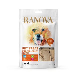 RANOVA Täiendsööt-maius koertele, külmkuivatatud pardiliha 50 g