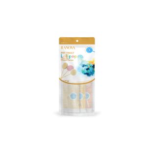RANOVA Lollipop Täiendsööt-maius koertele, külmkuivatatud, pulgakommikujuline, erimaitseline 8 g x 3 vnt.