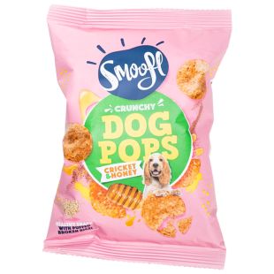 SMOOFL Maius koertele, krõpsukujuline, kilkide ja meega 24 g