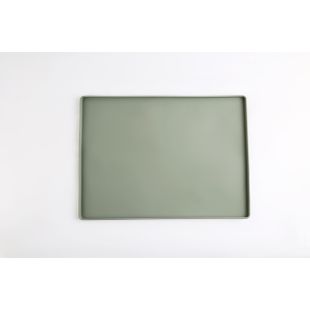 SUPER DESIGN коврик по миску домашних животных, силиконовый салатовый, 40x30x1 cм