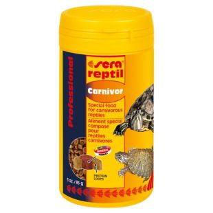 SERA Reptil Professional Carnivorr toit lihasööjatele roomajatele 250 ml