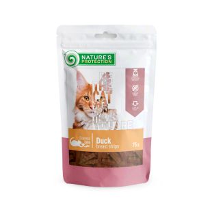 NATURE'S PROTECTION närimismaius kassidele, pardirinnaribad 75 g