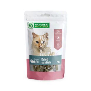 NATURE'S PROTECTION närimismaius kassidele, kuivatatud mudamaimud 20 g