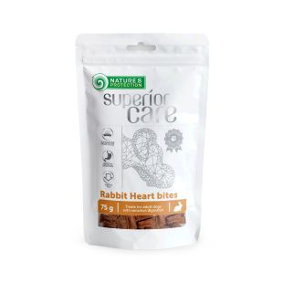 NATURE'S PROTECTION SUPERIOR CARE närimismaius koertele, küüliku südametükid 75 g