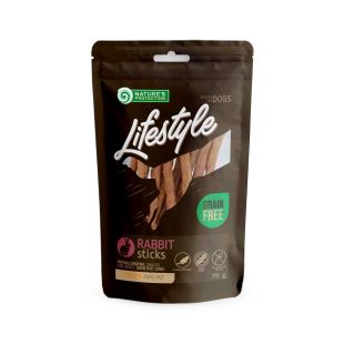 NATURE'S PROTECTION LIFESTYLE Лакомство для собак,кроличьи палочки 75 г