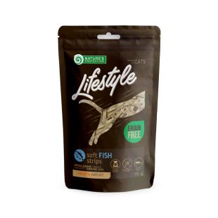 NATURE'S PROTECTION LIFESTYLE närimismaius kassidele, pehmed kalaribad 75 g