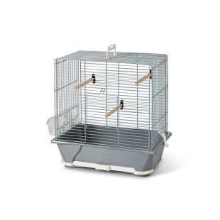 SAVIC Primo 30 клетка для птиц серебристая, 40 x 24 x 42 cм